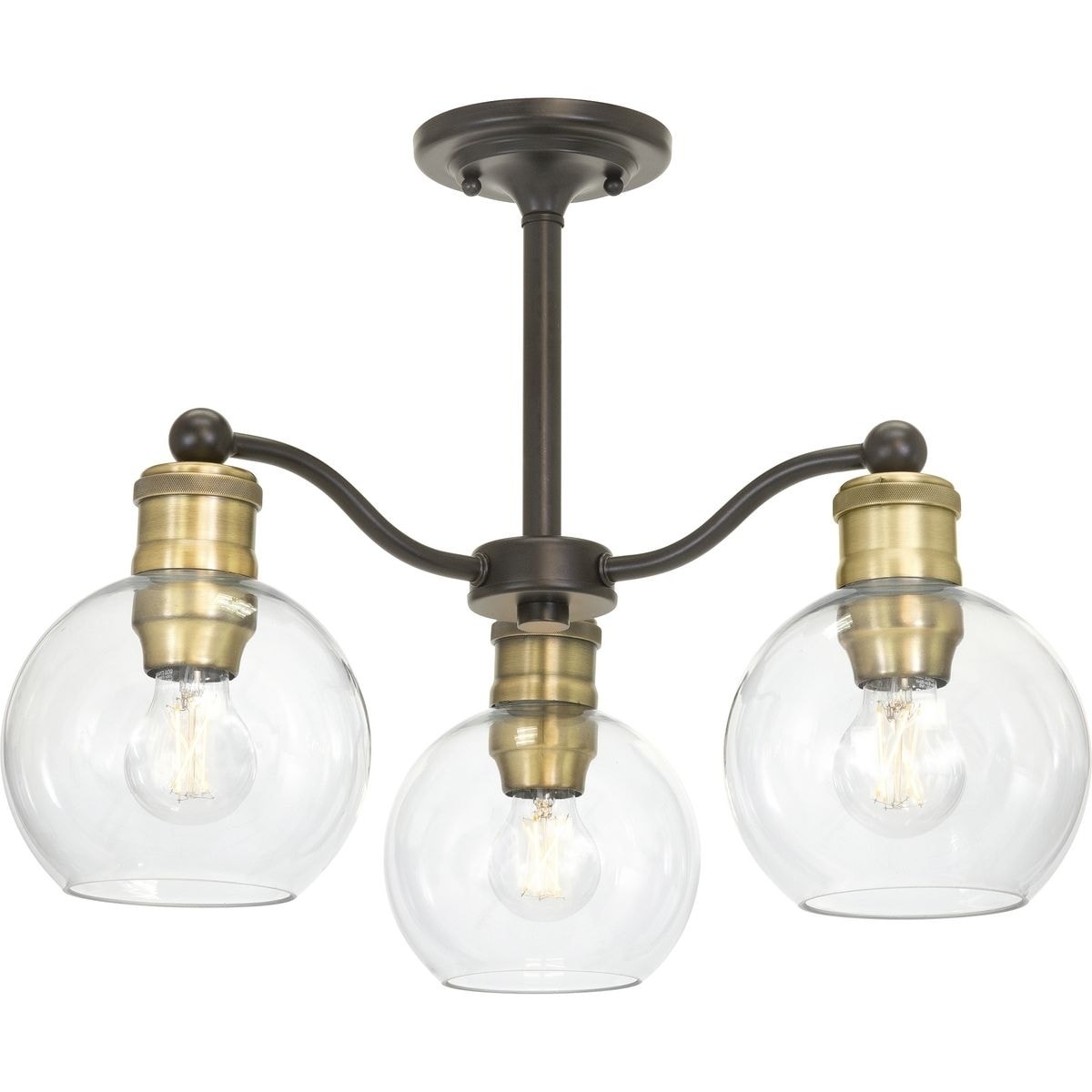 Hansford Three-Light Chandelier - N/A - Chandeliers For Bedrooms by Overstock.com