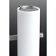 preview thumbnail 4 of 2, Colonnade LED Collection 4-Light Brushed Nickel Etched White Glass Luxe Bath Vanity Light