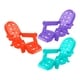 preview thumbnail 1 of 2, American Plastic Toys Kid's Beach Chair Assortment 6-Pack