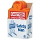 preview thumbnail 2 of 0, American Plastic Toys Safety Man Caution Sign 8-Pack - Orange