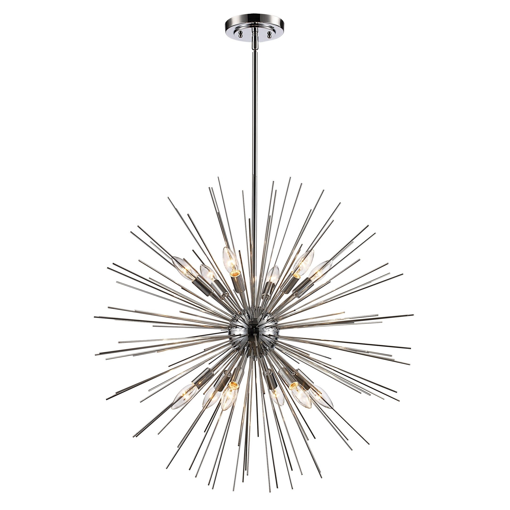 ルミナベッラMessalina SO4 peodant　chrome Collina 12-light Pendant - Chrome - Bed Bath & Beyond - 22162591