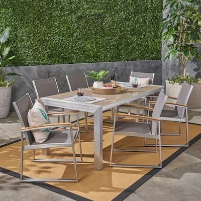 Buy Aluminum Outdoor Dining Sets Online At Overstock Our Best