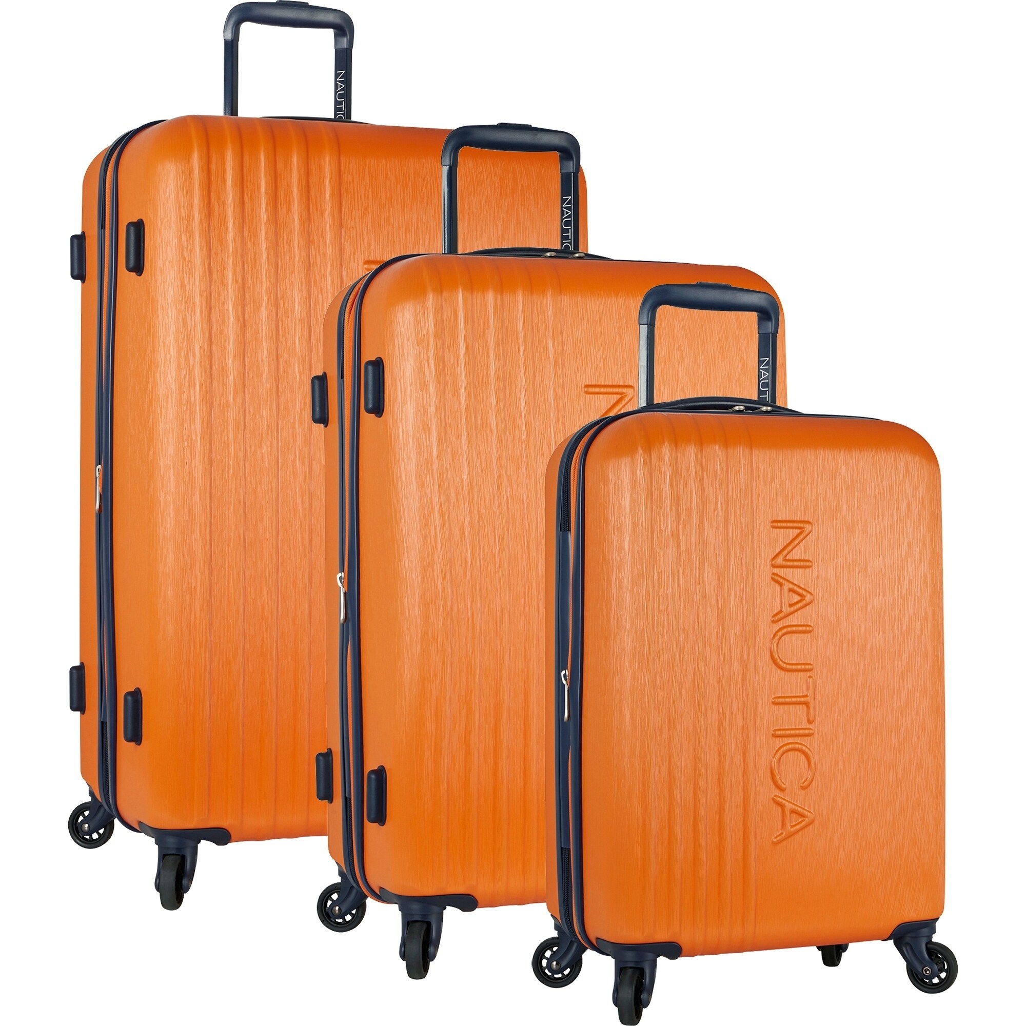 it orange suitcase