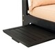 Safavieh Outdoor Living Hammett Double Sun Lounger With Pullout Table - Dark Slate Gray /  Beige - Thumbnail 5