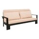 Safavieh Outdoor Living Hammett Double Sun Lounger With Pullout Table - Dark Slate Gray /  Beige - Thumbnail 9
