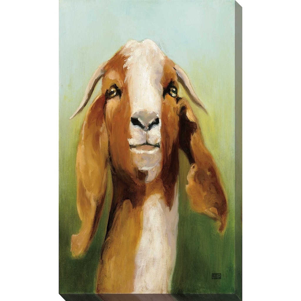 "Got Your Goat" by Julia Purinton Print on Canvas