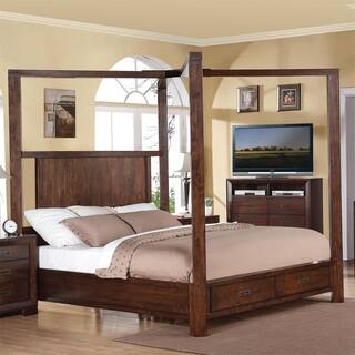 Canopy Bed California King Online At Our Best Riata Canopy Storage Bed