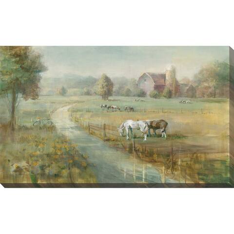 "Tranquil Farm" Print on Canvas