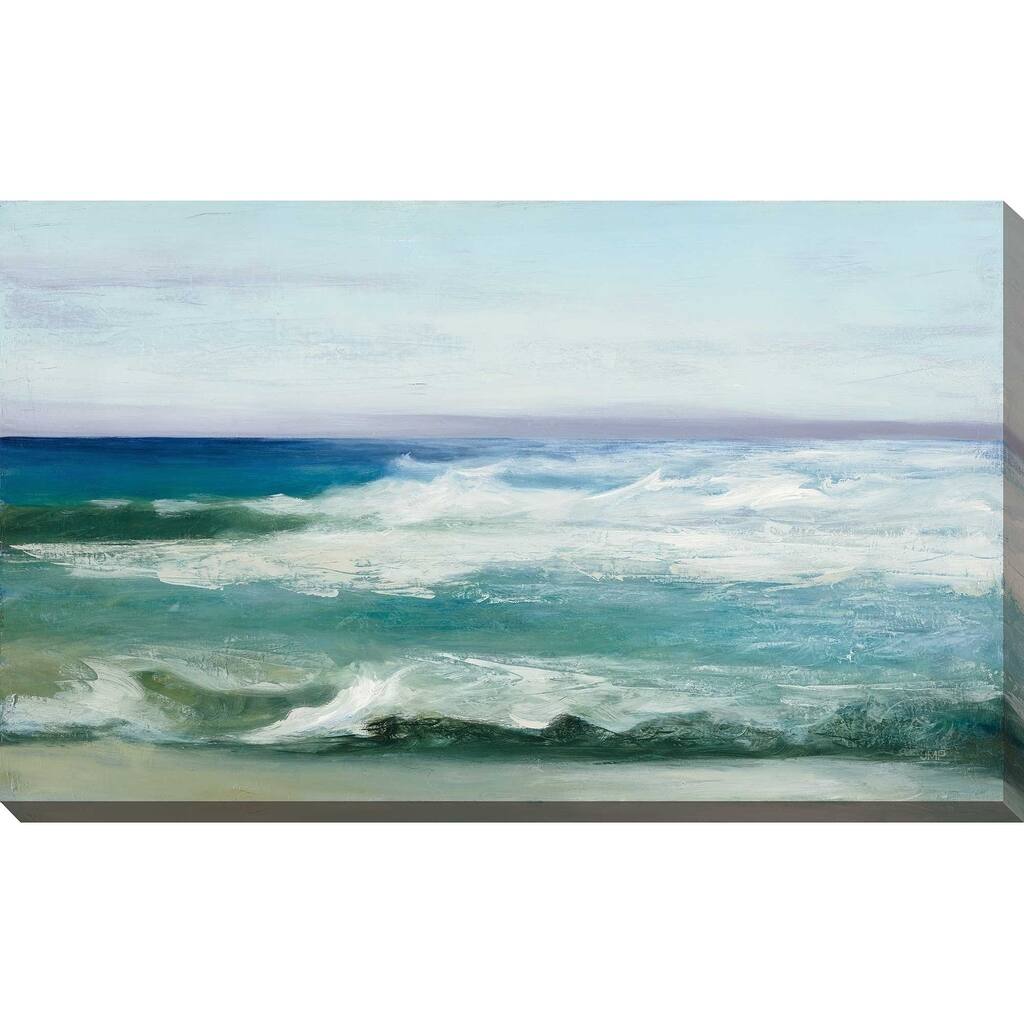 "Azure Ocean" by Julia Purinton Print on Canvas