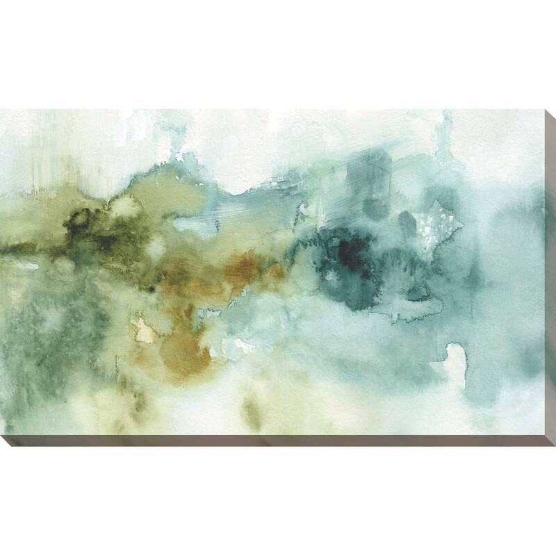 "My Greenhouse Abstract I no Gold" by Lisa Audit Print on Canvas