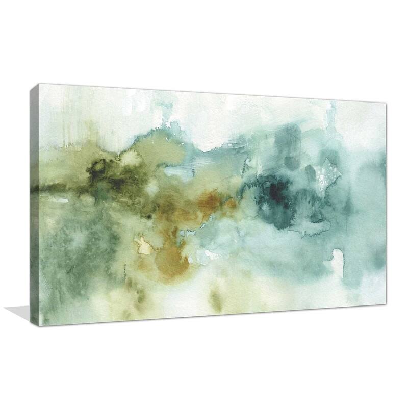 "My Greenhouse Abstract I no Gold" by Lisa Audit Print on Canvas