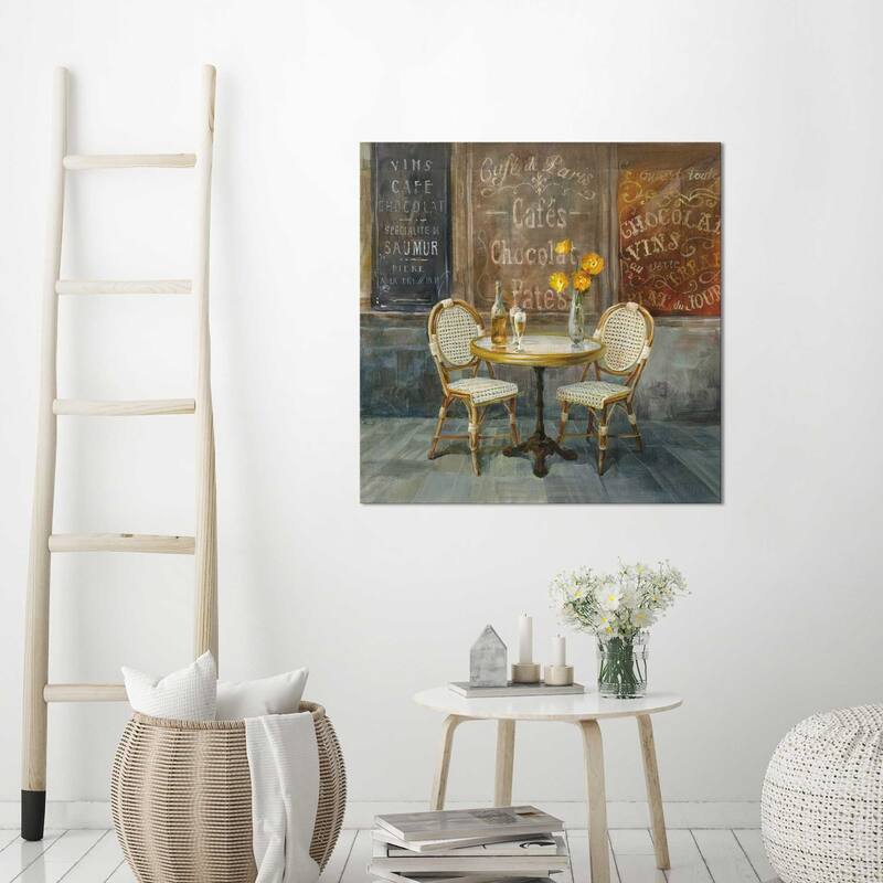 "French Cafe" Print on Canvas