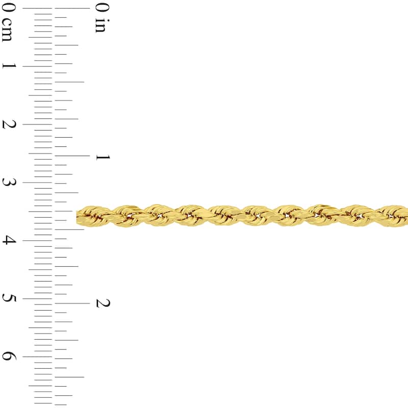 Miadora 14k Yellow Gold 18 Inch Rope Chain Necklace