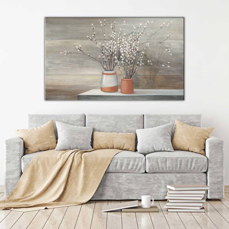"Willow Still Life" by Julia Purinton Print on Canvas