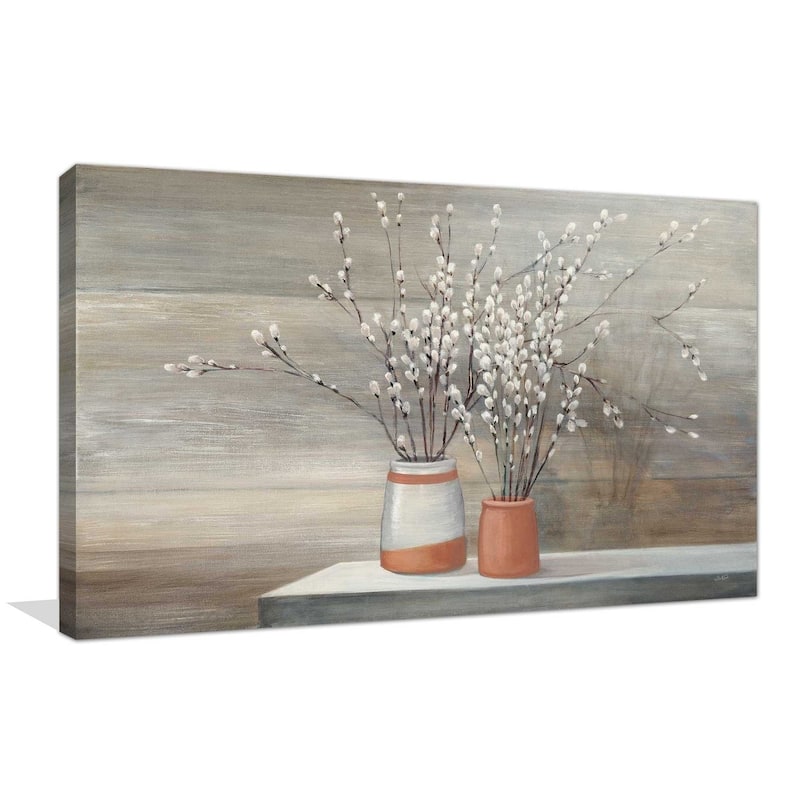 "Willow Still Life" by Julia Purinton Print on Canvas