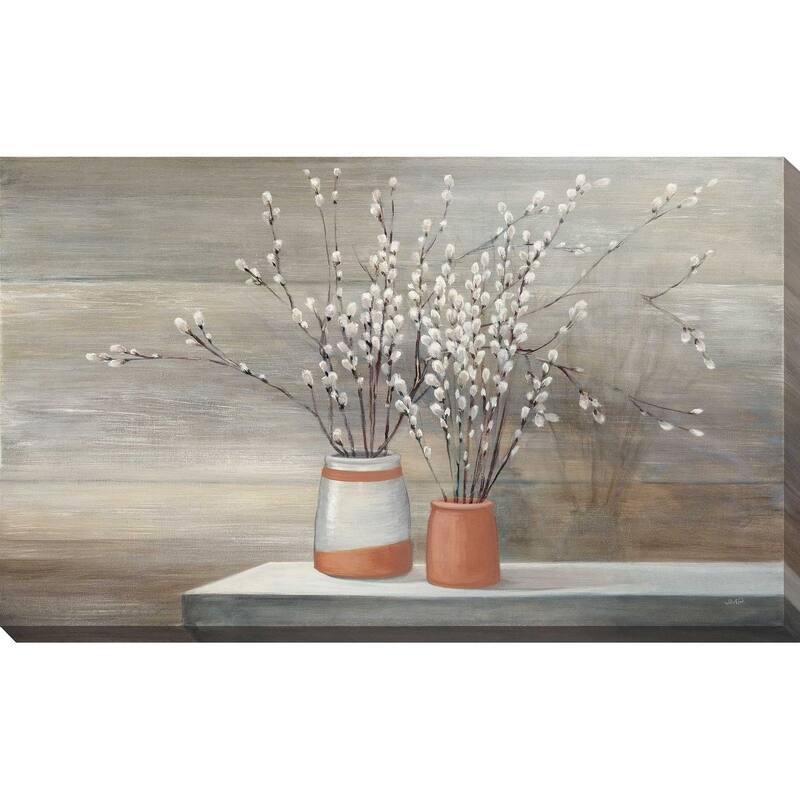 "Willow Still Life" by Julia Purinton Print on Canvas