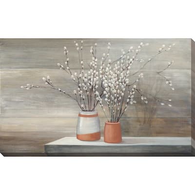 "Willow Still Life" by Julia Purinton Print on Canvas