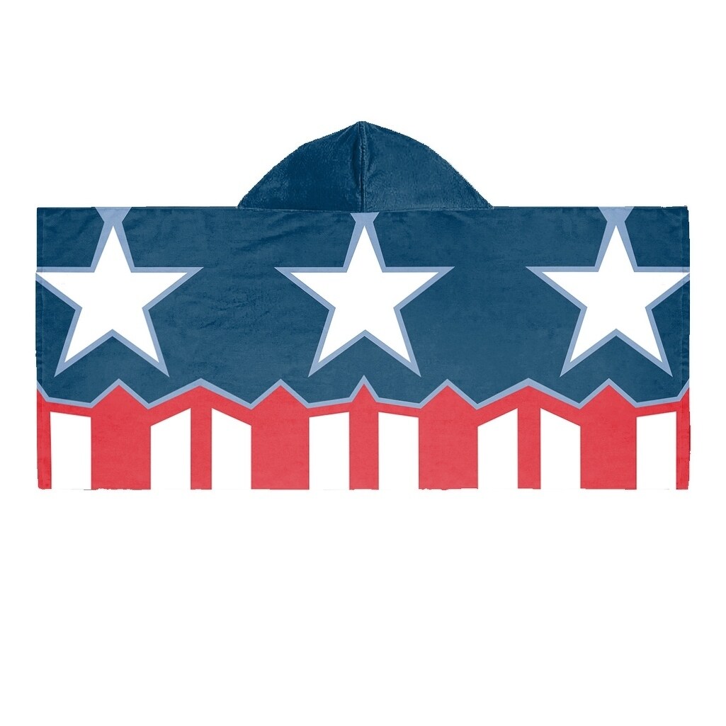 captain america hooded towel