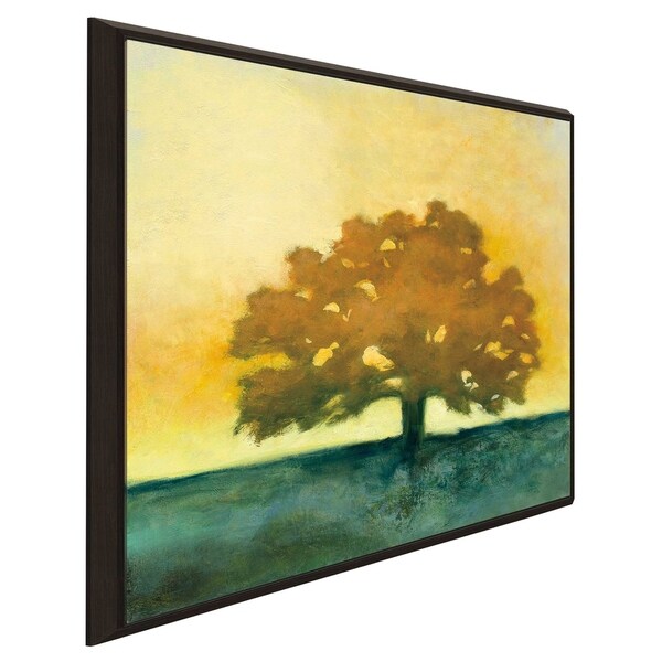 "Under the Oak II" by Julia Purinton Print on Canvas in Floating Frame