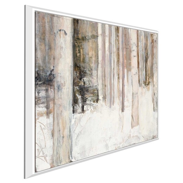 "Warm Winter Light II" by Julia Purinton Print on Canvas in Floating Frame