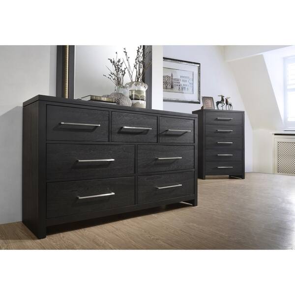 Shop Lane Home Furnishings Burbank Charcoal Grey Valspar Dresser