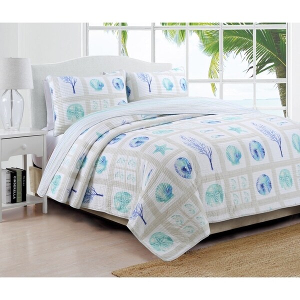 Coastal Design Destin Quilt Set