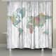 Laural Home Bohemian Maps Shower Curtain - Bed Bath & Beyond - 22176654