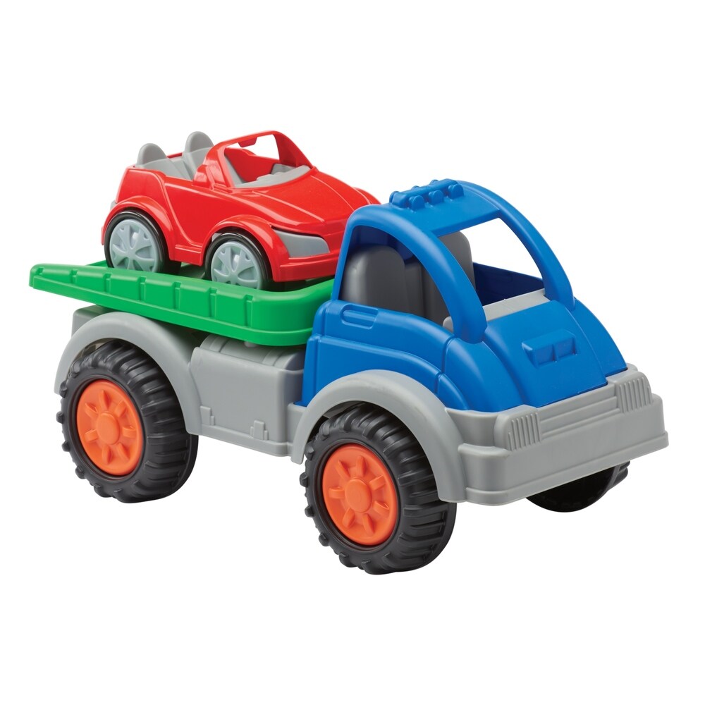 american plastic toys gigantic dump truck set