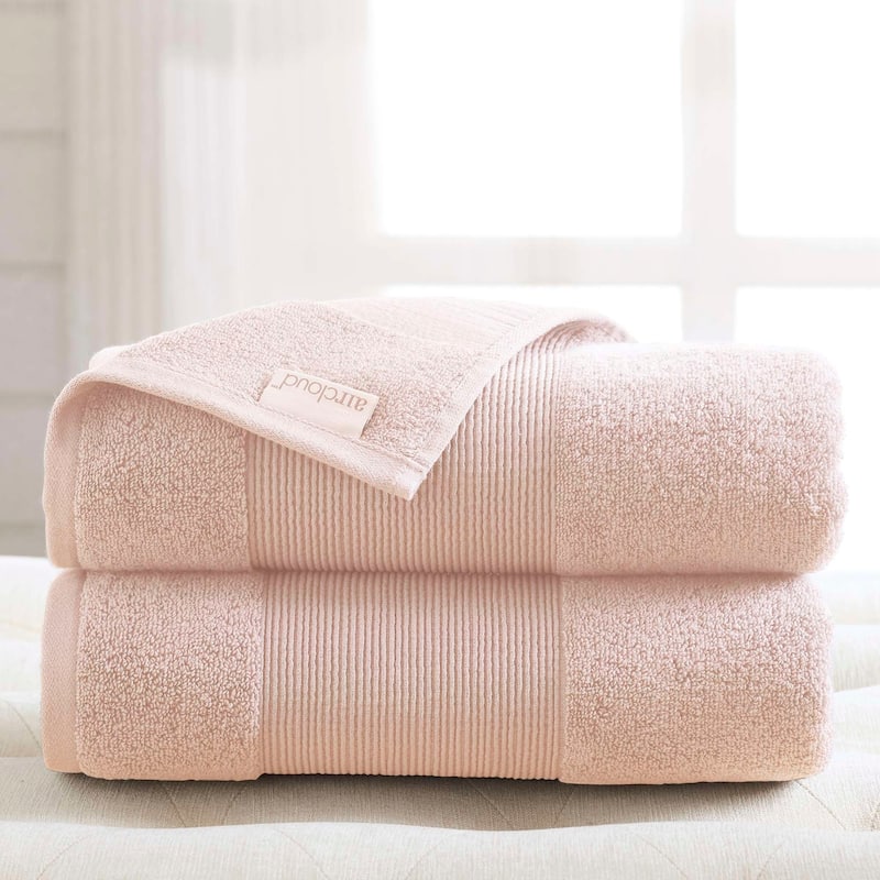 Modern Threads Air Cloud 2-Pack Oversized Bath Sheet Set