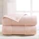 Modern Threads Air Cloud 2-Pack Oversized Bath Sheet Set - blush