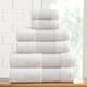 Modern Threads Air Cloud 6-Piece Bath Towel Set - White