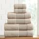 Modern Threads Air Cloud 6-Piece Bath Towel Set - Sand