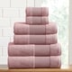 preview thumbnail 11 of 11, Modern Threads Air Cloud 6-Piece Bath Towel Set Pink