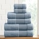 preview thumbnail 6 of 11, Modern Threads Air Cloud 6-Piece Bath Towel Set Blue