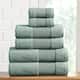 Modern Threads Air Cloud 6-Piece Bath Towel Set - Eucalyptus