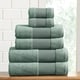 preview thumbnail 7 of 11, Modern Threads Air Cloud 6-Piece Bath Towel Set Eucalyptus