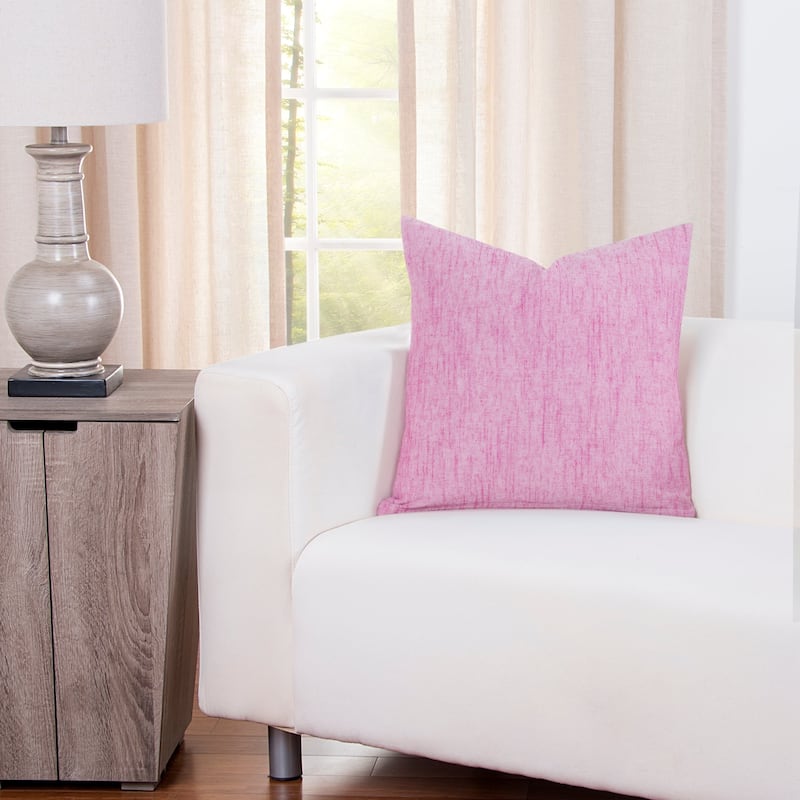 Siscovers Pacific Designer Throw Pillow with Removable Cover - Raspberry - 26 x 26