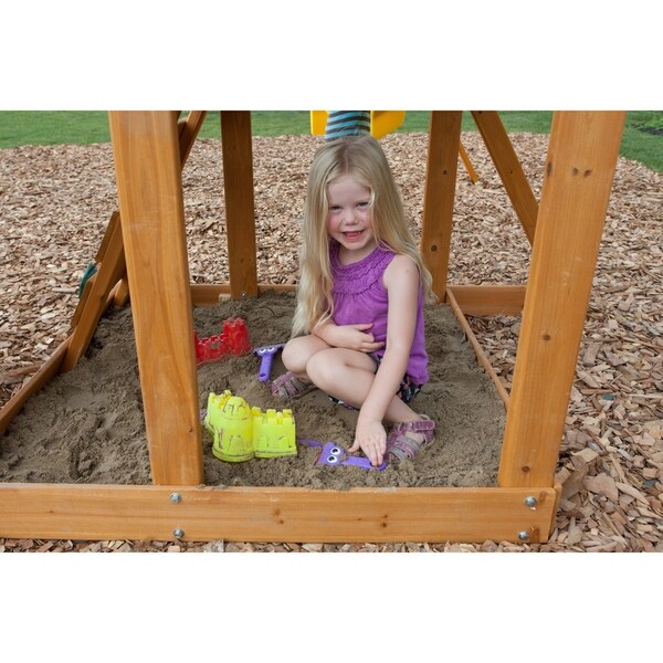 appleton wooden swing set