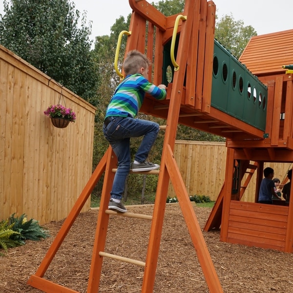 huntington resort wooden playset