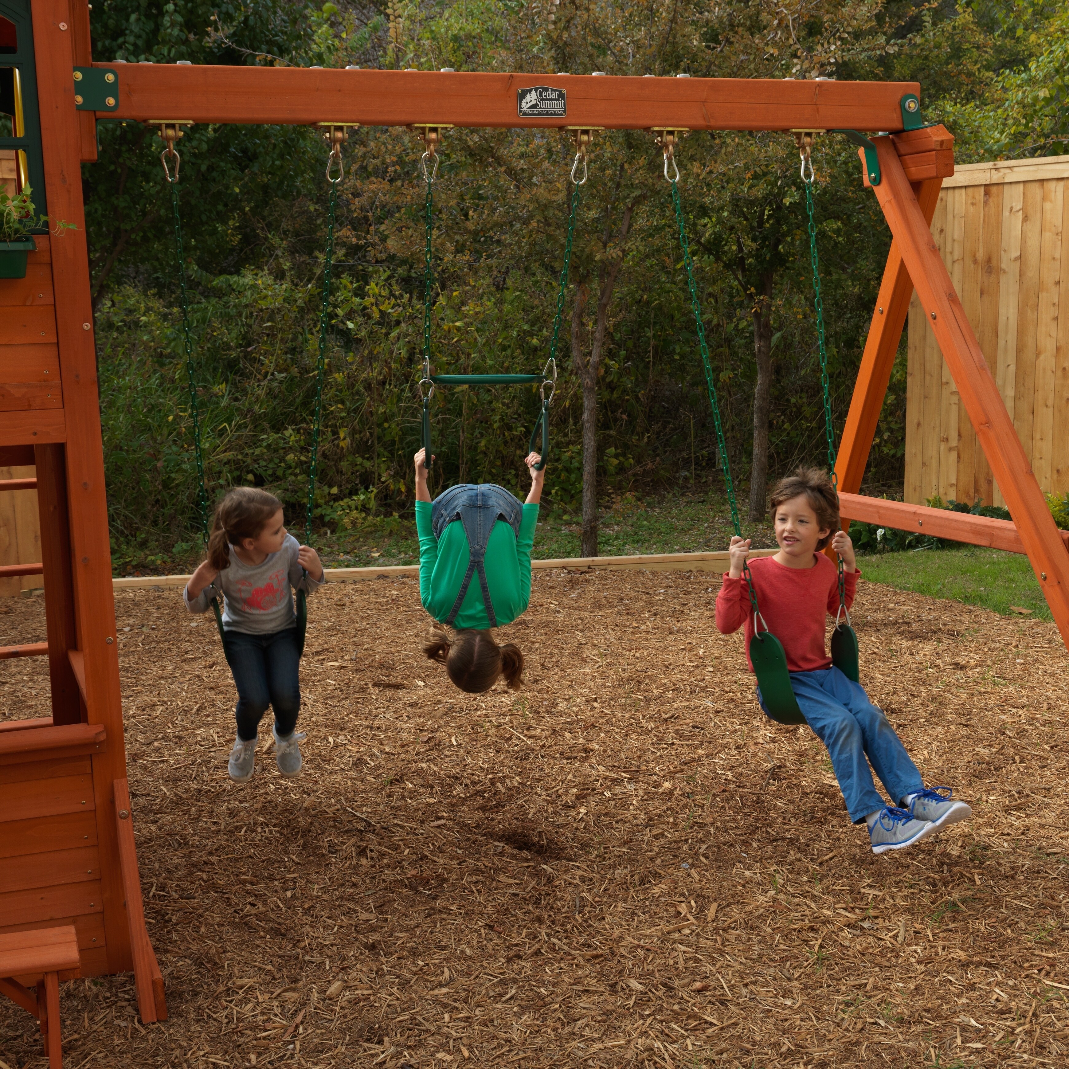 cedar grove manor wooden playset