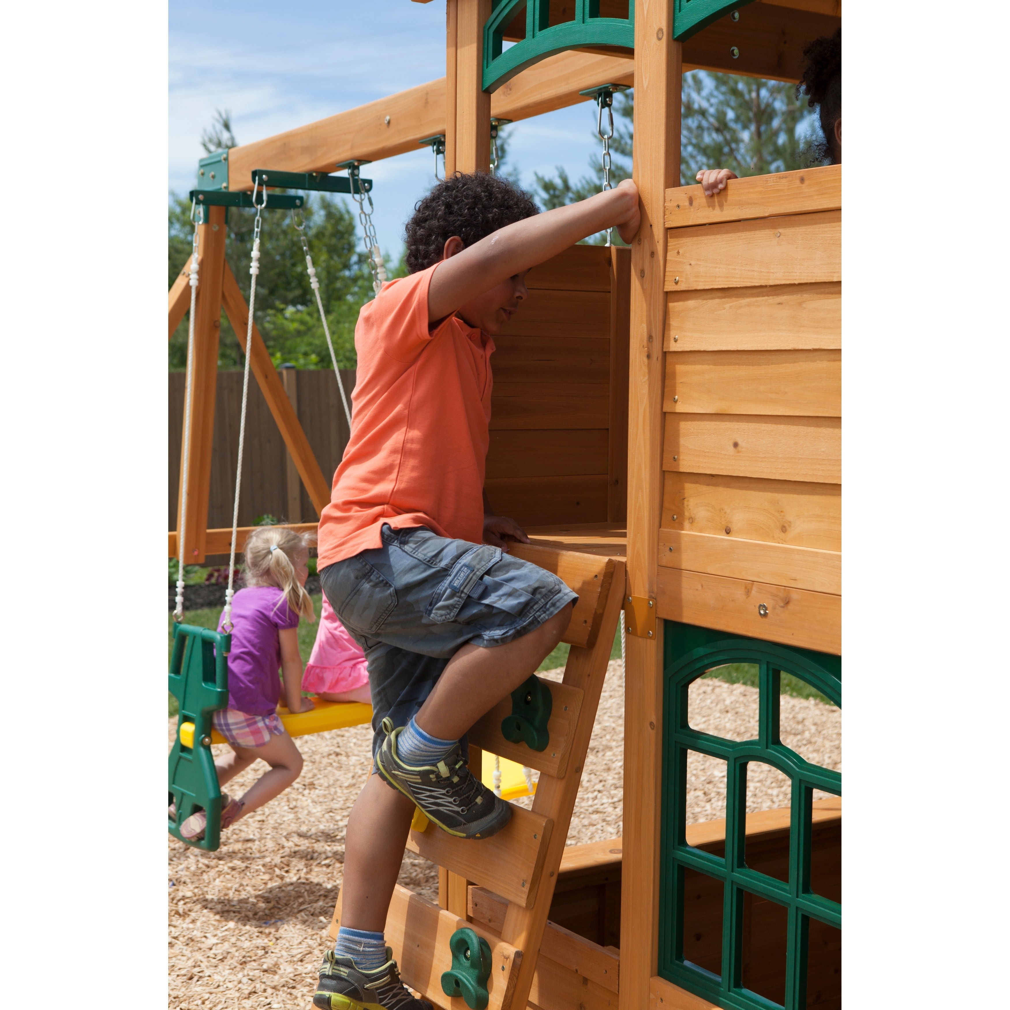 cloverdale wooden playset