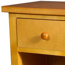 Handmade Shoji End Table with Shelves (China)