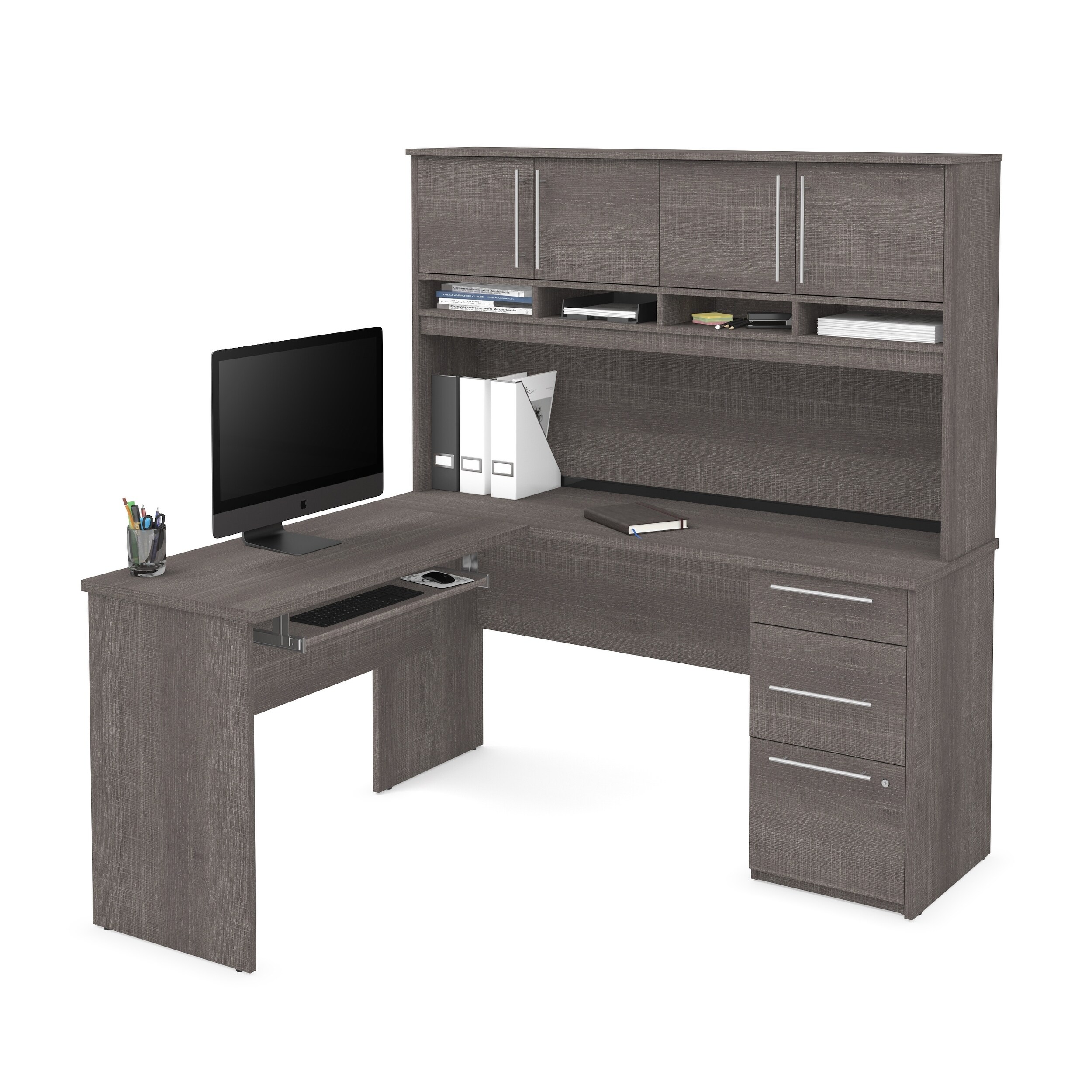 Bestar Innova Plus L-Shaped Desk