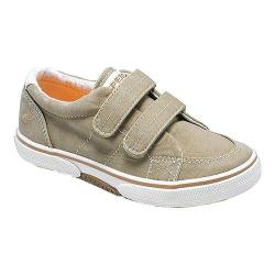 sperry halyard hook & loop boat shoe