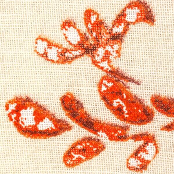 Shop Sierra Orange Paisley Duvet Cover Set On Sale Free