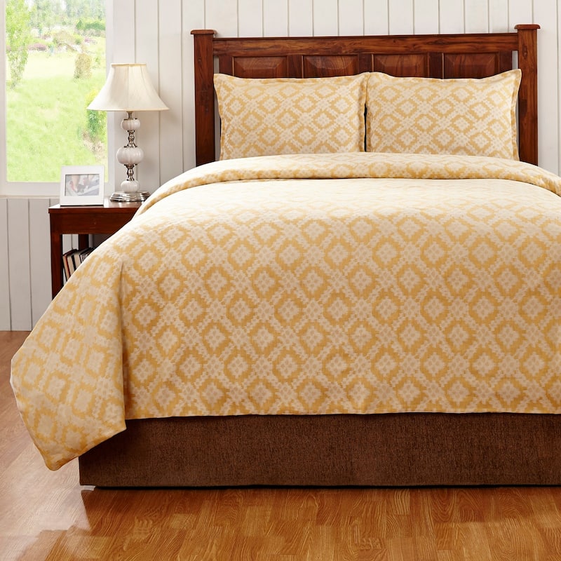Dylan Mustard Duvet Cover Set