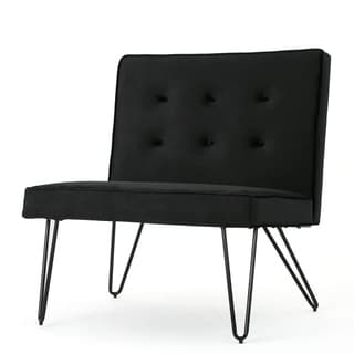 Darrow Glam Modern Velvet  Armless Chair by Christopher Knight Home