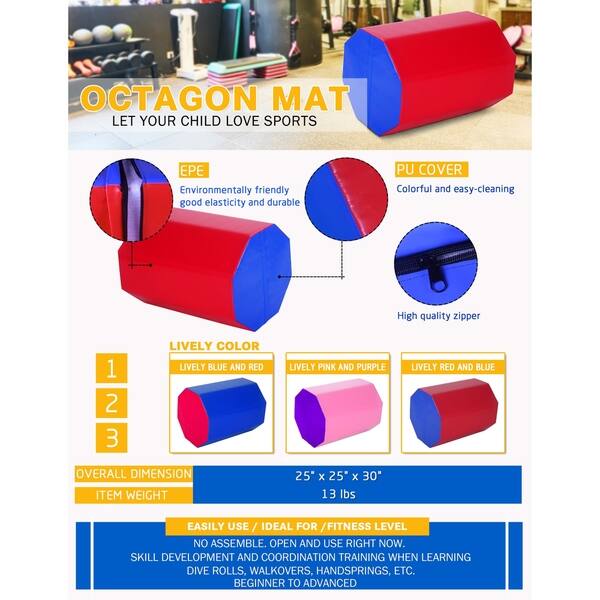 Shop 25 X 30 Octagon Mat Skill Shape Gymnastics Tumbling