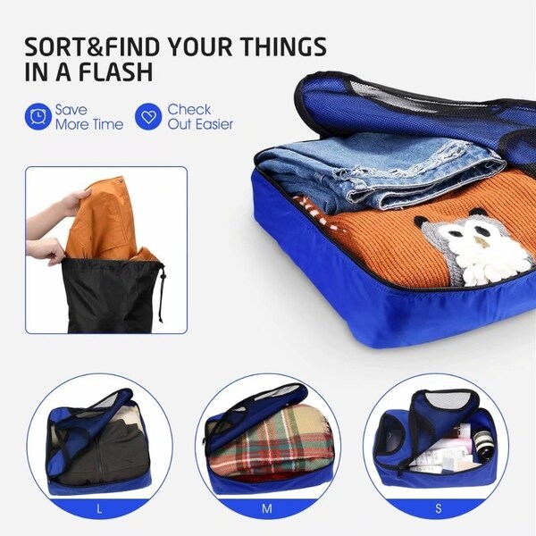 nylon packing cubes