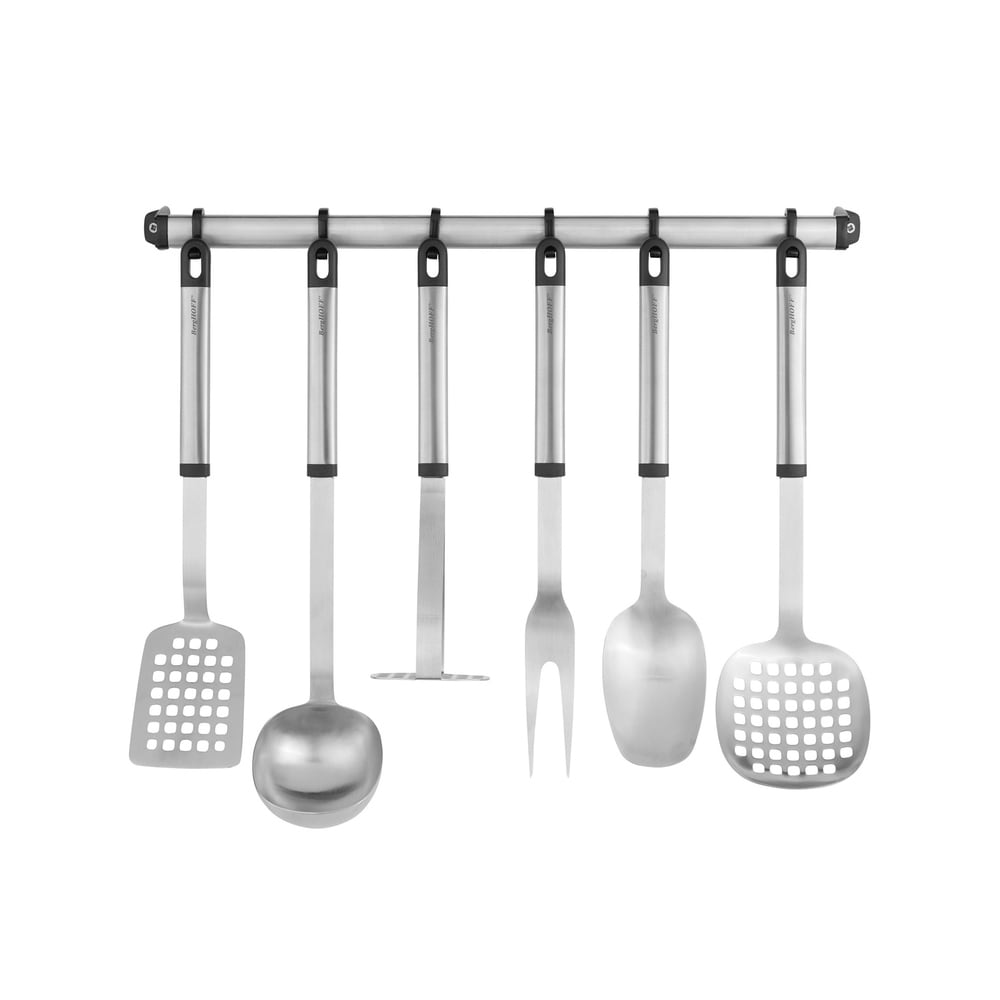 Stainless Steel and Nylon 5-piece Kitchen Utensil Tool Set - On Sale - Bed  Bath & Beyond - 8340903